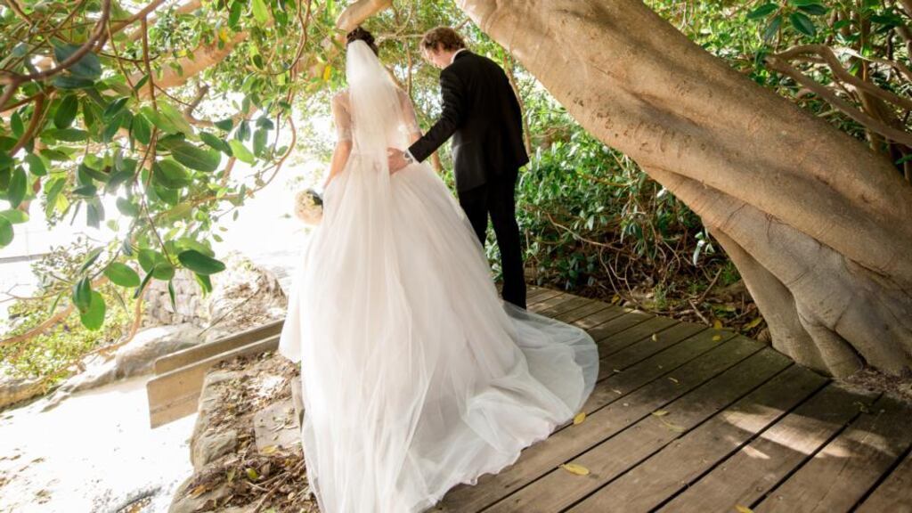 Getting on: Irish brides and grooms have aged by nearly five years each over the last two decades, according to the Central Statistics Office (CSO). Photograph: Getty Images.