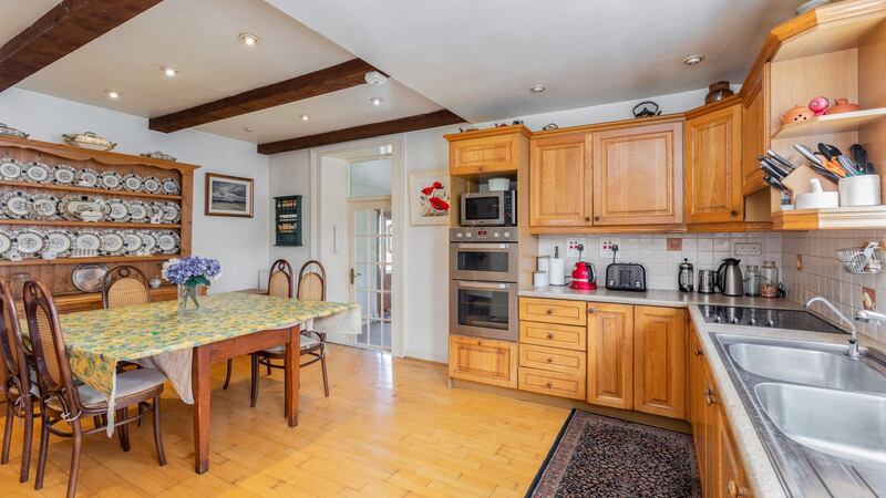 Kitchen and dining area.