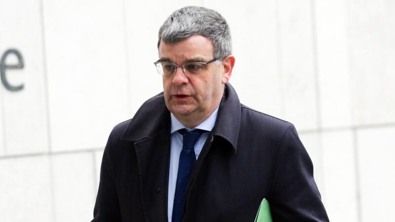 Kieran Kelly, an audit partner with EY, arriving at Dublin Circuit Criminal Court on Monday. Photograph: Collins Courts