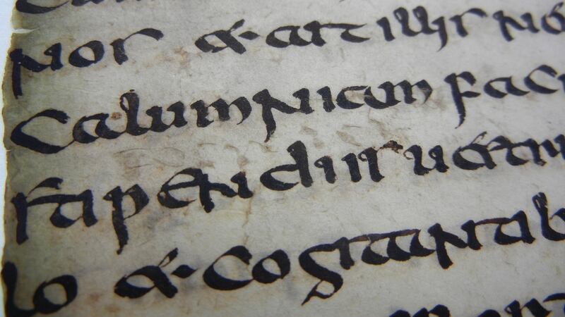 Irish gloss in  ‘Codex Usserianus Primus’
