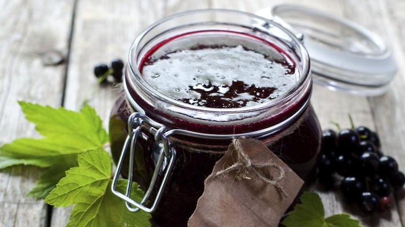 Blackcurrant jelly