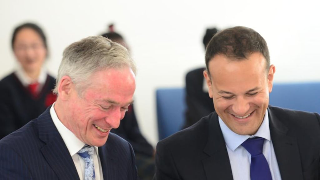 Minister for Education Richard Bruton surprised some by supporting Leo Varadkar’s push to lead Fine Gael. File photograph: Dara Mac Dónaill/The Irish Times
