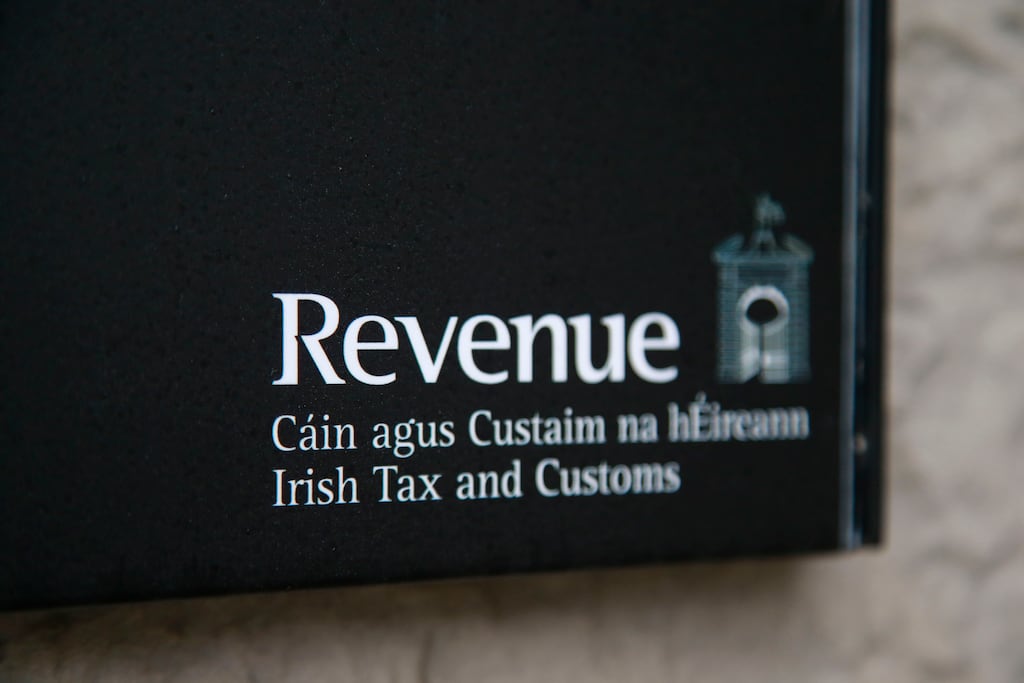 19/11/2017 - Standalone - Dublin Castle, offices of the Revenue, Logo, Revenue HQ. Picture Nick Bradshaw