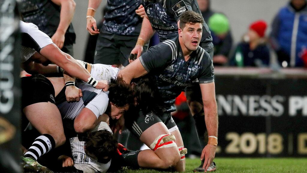 Munster’s Gerbrandt Grobler will make his first start for the province. Photograph: Bryan Keane/Inpho