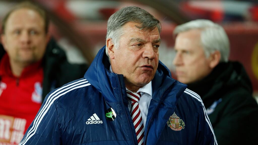 Sunderland manager Sam Allardyce. Photograph: Lee Smith/Action Images via Reuters/Livepic