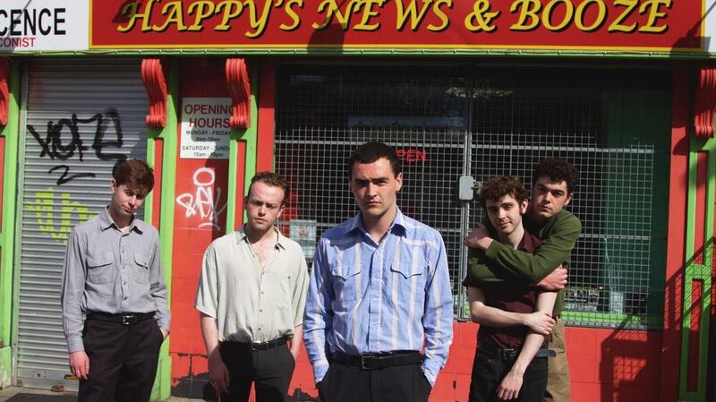 Murder Capital: the young band draw on classic punk-rock energy. Photograph: Grayce Leonard