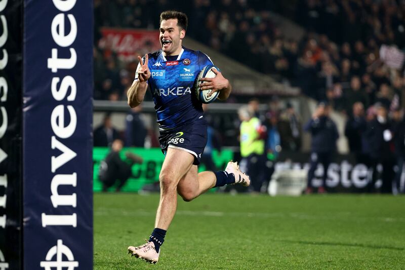 The arrival of French right wing was a statement signing for Bordeaux-Begles.. Photograph: Romain Perrocheau/AFP via Getty