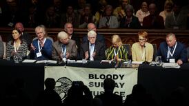 British government pledges legal support to soldier charged over Bloody Sunday