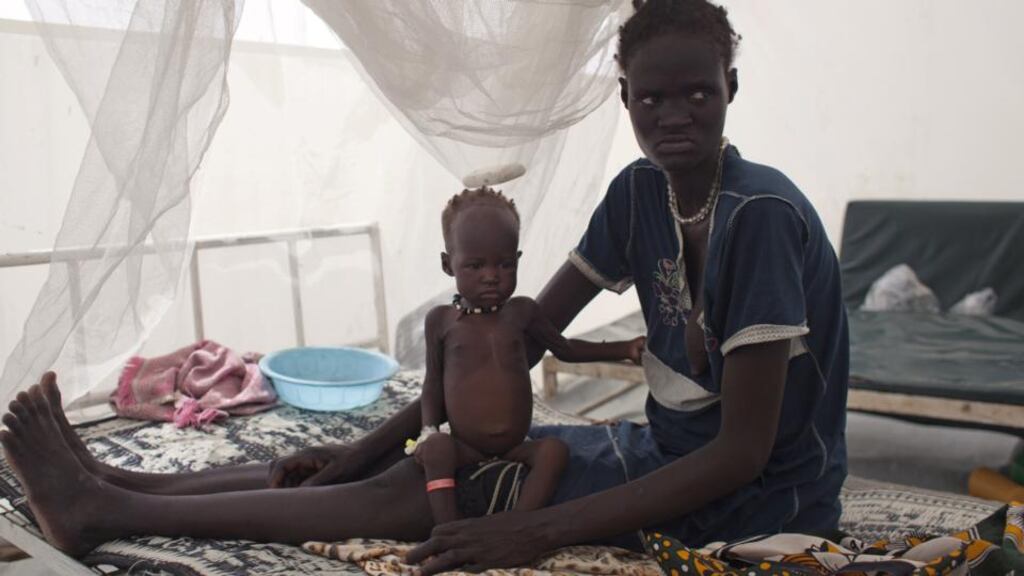 ‘Undernutrition saps the potential of children, communities and entire nations. It is for this reason that the Taoiseach last year committed Ireland to doubling our development funding for nutrition by 2020.’ Photograph: Carl de Souza/AFP/Getty Images