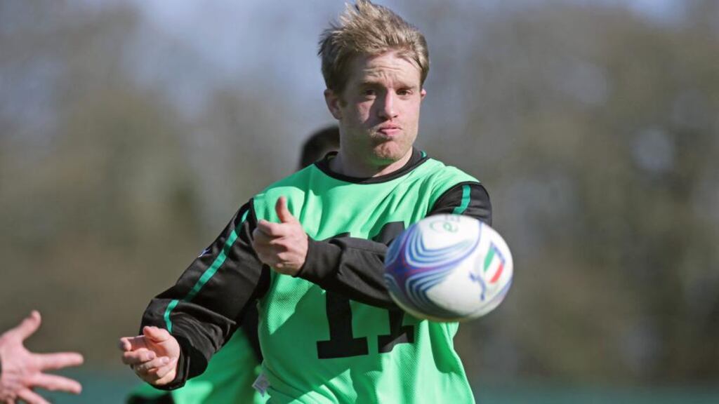 Luke Fitzgerald has been ruled out for the season with a cruciate injury. Photograph: Morgan Treacy/Inpho