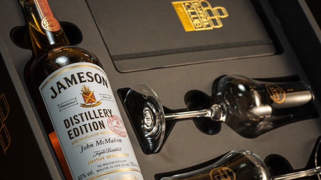 At least once per year, members of Barrel Club Midleton Distillery receive a distillery exclusive whiskey as part of the quarterly shipment boxes.