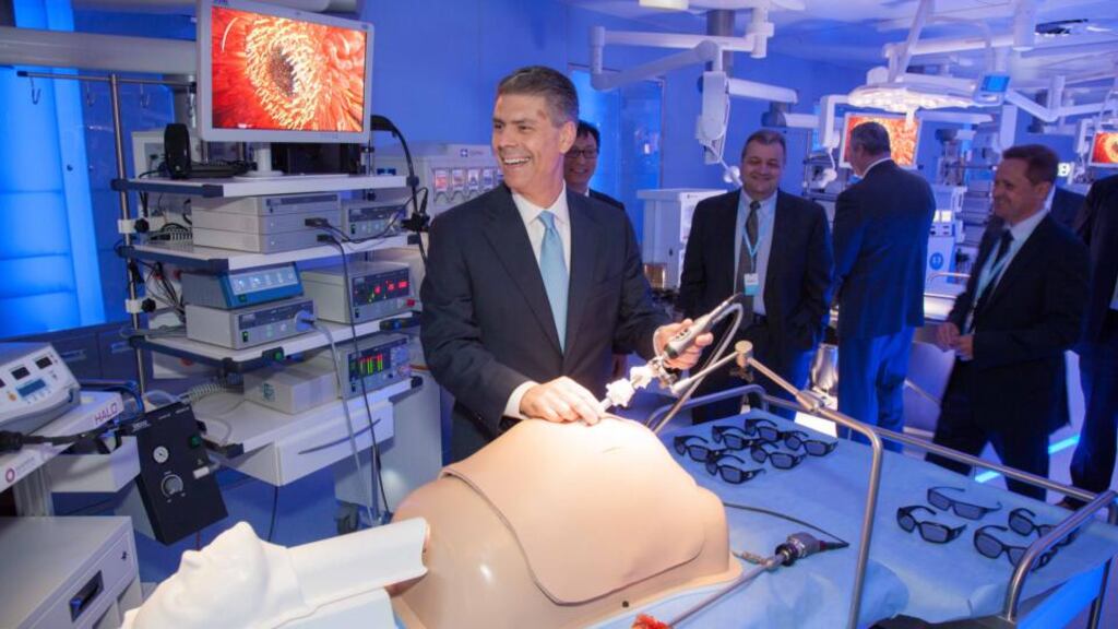 Covidien chief executive José E Almeida. “You need to convince the doctor that the technology is good”