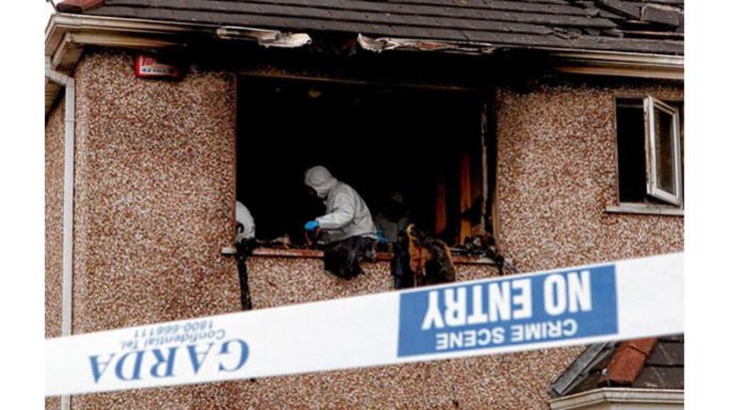 The 36-year-old old mother of three was found by firefighters following a fire at her home in Passage West.