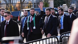 US president Donald Trump meets Syrian leader al-Sharaa at White House