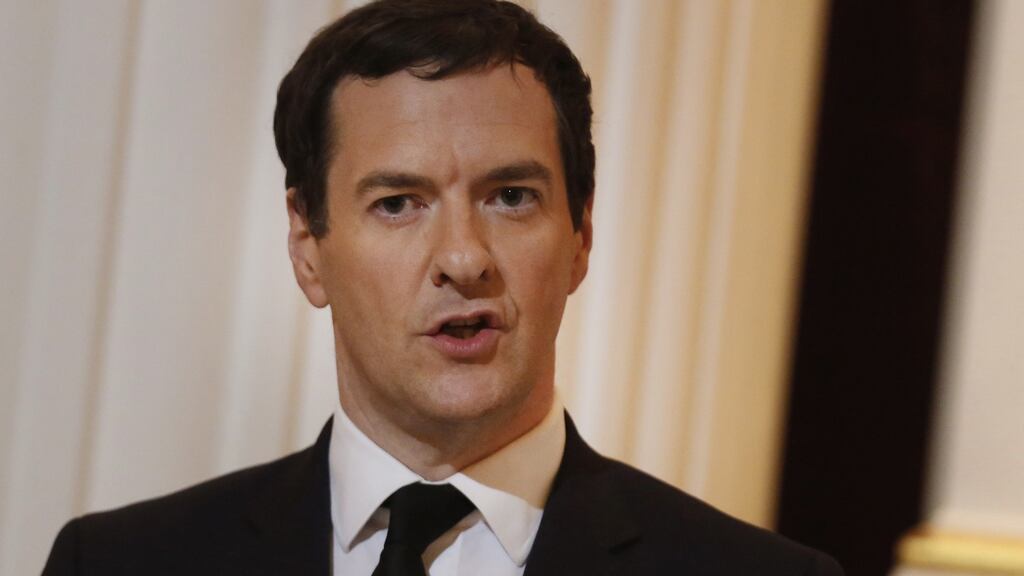 George Osborne, UK chancellor of the exchequer: a more aggressive tax offering was in the pipeline before he pledged to lower its corporate tax rate below 15 per cent in the wake of Brexit. Photograph: Luke MacGregor/Bloomberg