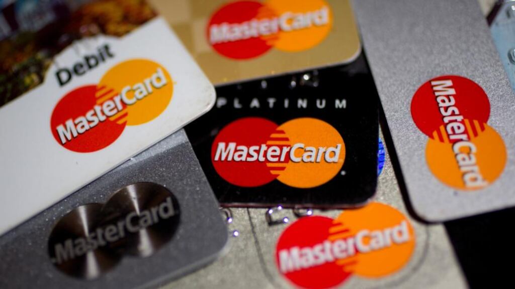 MasterCard: profit excluding one-time items was 57 cents a share, missing the 60-cents average analyst estimate. Photograph: Andrew Harrer/Bloomberg