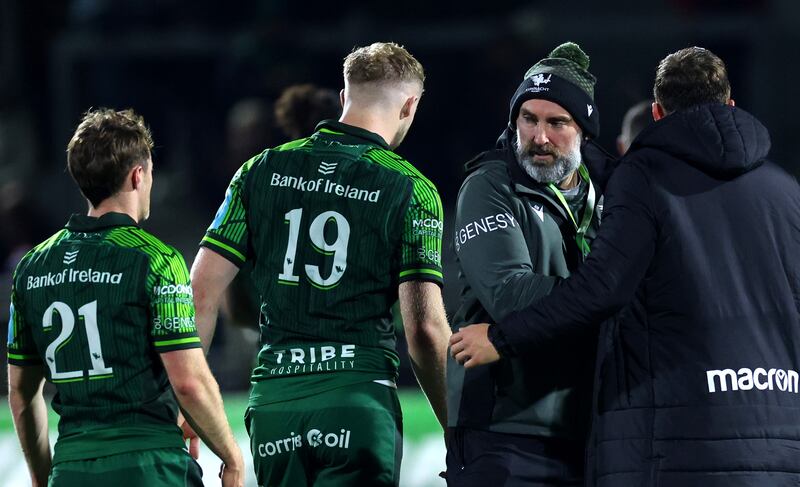 The URC's statistics rate Connacht with the ninth best line-out, whereas they were the second last season, albeit they’ve only conceded two line-out penalties. Photograph: James Crombie/Inpho