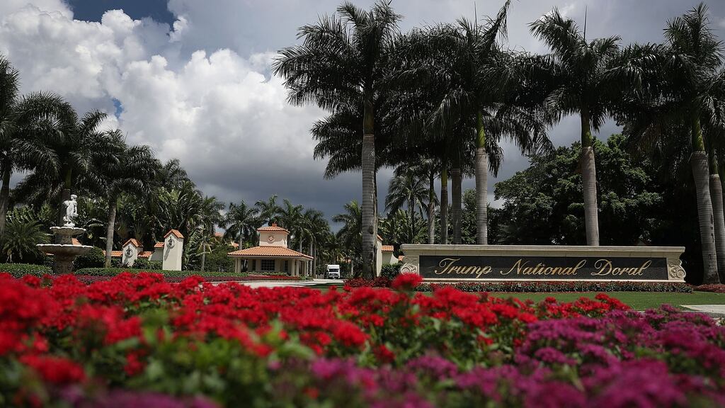 Reports indicate that a PGA Tour event that has been held at the Trump National Doral since 1961 is heading to Mexico City in 2017. Photograph: Joe Raedle/Getty Images