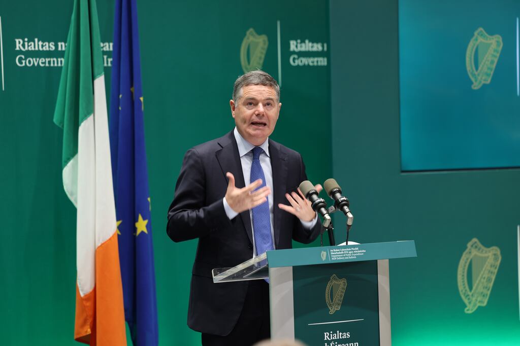 Minister for Public Expenditure and Reform Paschal Donohoe said an additional €1.2 billion will be allocated to the health service in 2025. Photograph: Dara Mac Dónaill