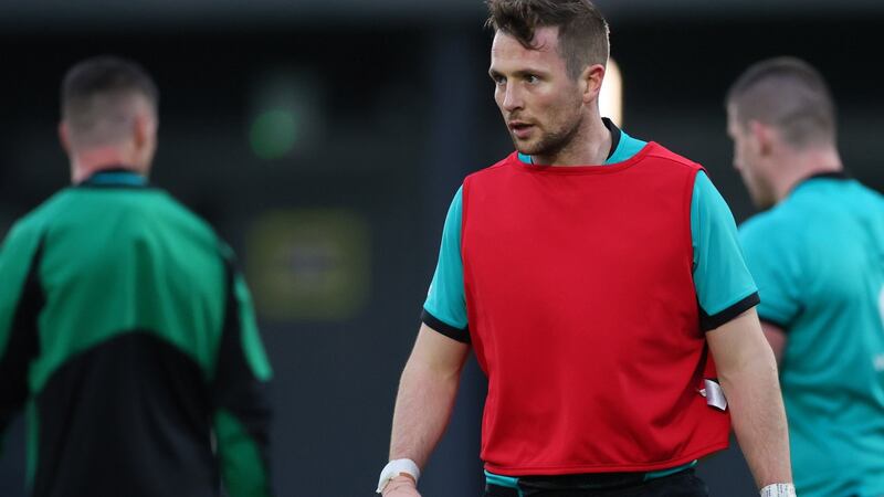 “When I came back, it was well documented that I was nearly trying too hard. I maybe saw myself as (Irish) second choice and wanted to really kick on and maybe forced things on my end. As a 10, if you look to force things, you’re going to be in trouble.” Photograph: Billy Stickland/Inpho