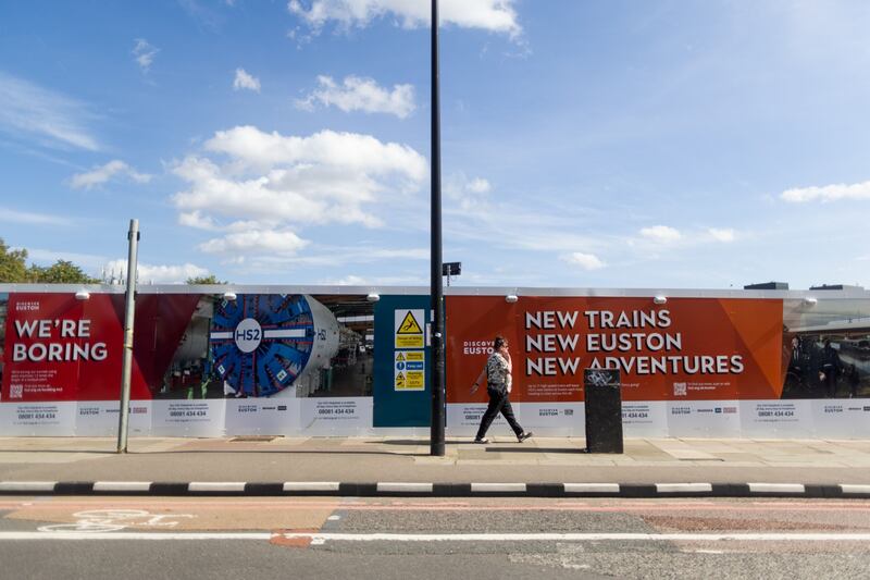 According to latest plans, the high-speed HS2 rail line may only reach the city's western suburbs. Photographer: Chris Ratcliffe/Bloomberg