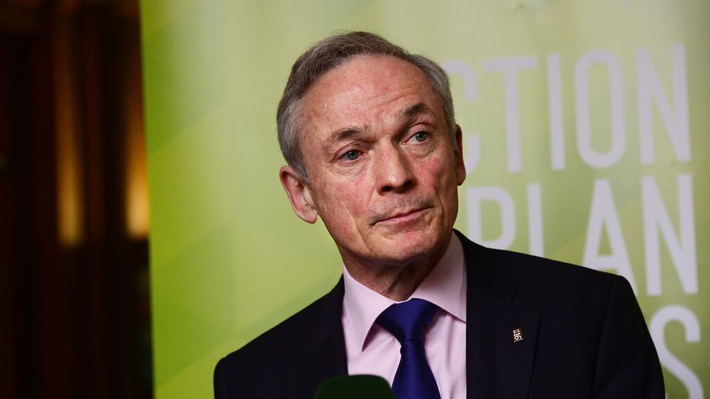 Minister for Education Richard Bruton says improving outcomes for those who are less well-off will be a key priority of his ministry. Photograph: Cyril Byrne/The Irish Times