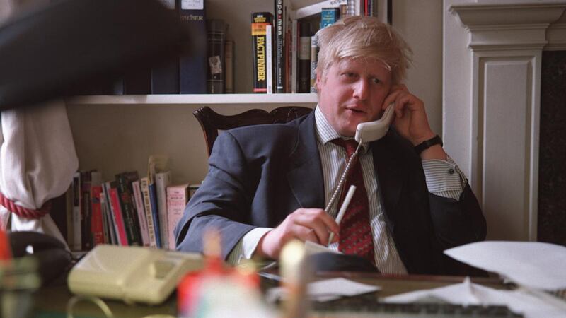 Then Daily Telegraph columnist Boris Johnson in 2000. Photograph: Neville Elder/Corbis via Getty Images
