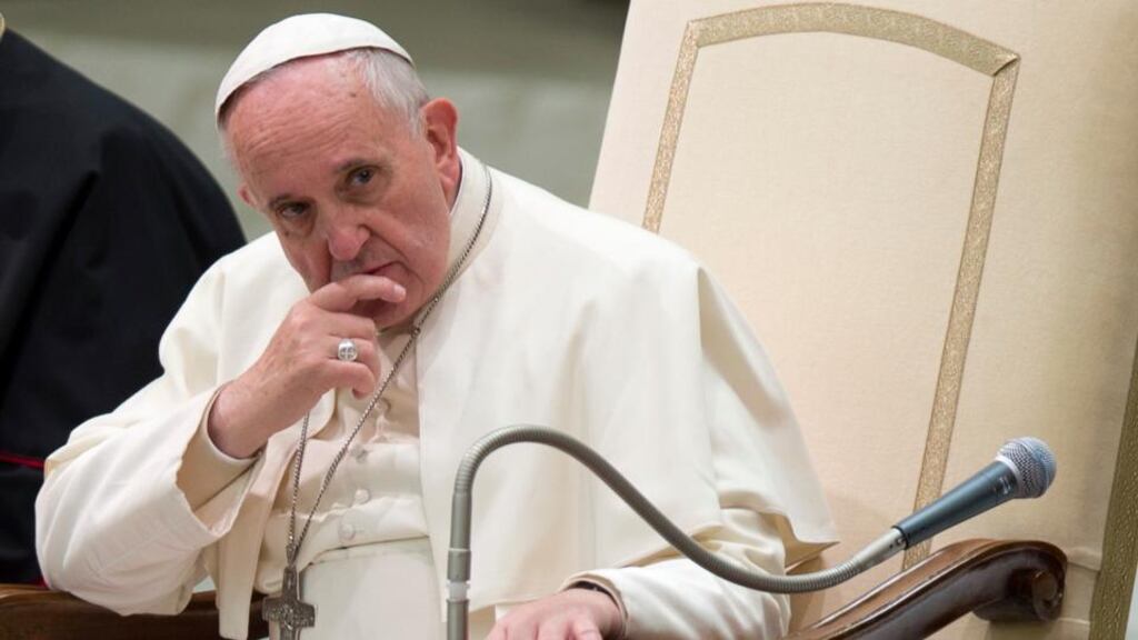 Pope Francis: has said one of his mandates is to clean up the Vatican’s finances. Photograph: AP