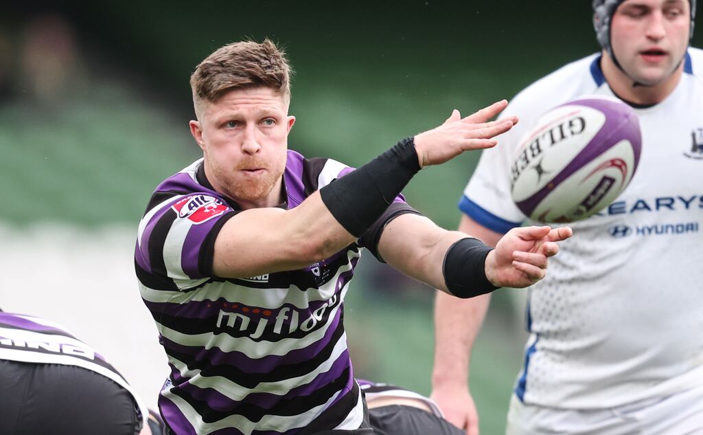 Terenure's Alan Bennie. Photograph: Nick Elliott/Inpho