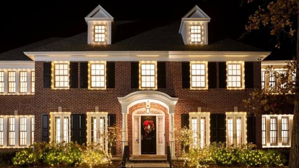 Home Alone: the McCallister mansion, in Winnetka, Illinois, is up for rent. Photograph: Sarah Crowley/Airbnb