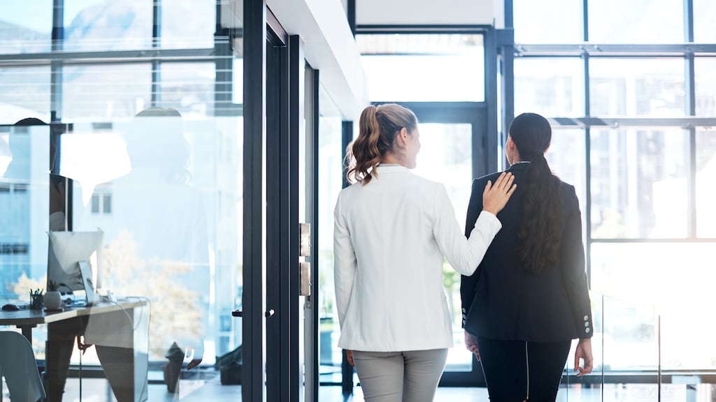 Only a third of women view organisations as empathetic compared with 70 per cent of men. Photograph: iStock