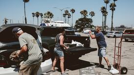 US National Hurricane Centre issues its first-ever tropical storm watch for southern California