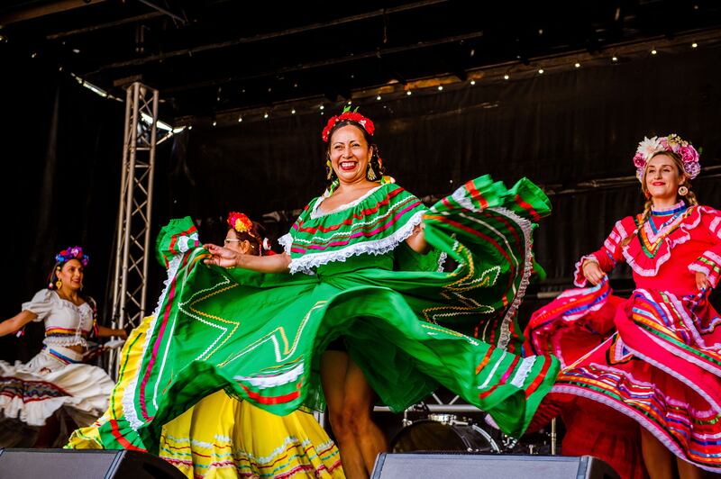 Belfast Mela. Photograph: Carrie Davenport/Artsetka