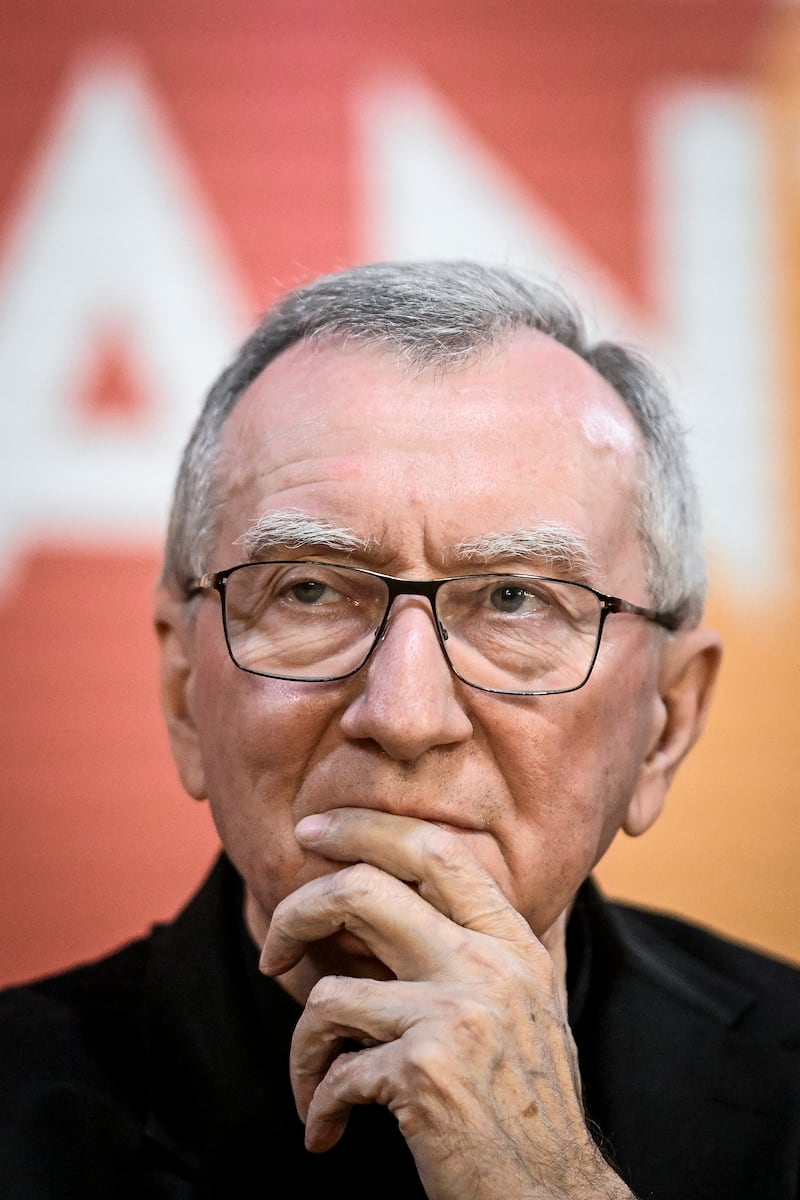 Cardinal Pietro Parolin, Vatican secretary of state since October 2013. Photograph: Patricia Moreira/AFP/Getty