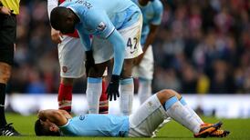 Sergio Aguero likely to miss a month through injury
