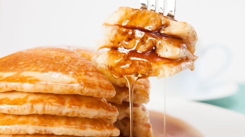 There is a visual allure to a stack of thick American pancakes, Catherine Cleary writes. Photograph: iStock/Getty