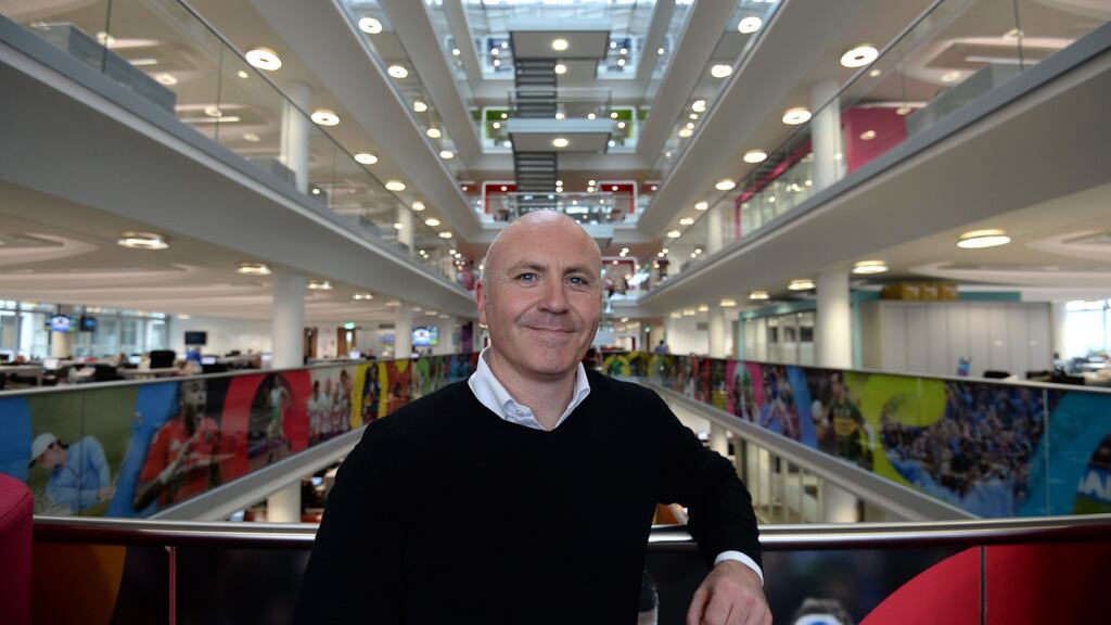 Eir’s head of sport and TV Glen Killane, who was  recruited in 2016 from RTÉ, is one of seven senior executives to leave the telco in the coming weeks. Photograph: Alan Betson