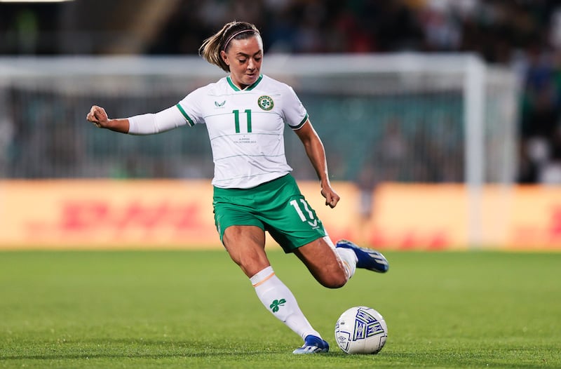 Ireland’s Katie McCabe. Photograph: Tom Maher/Inpho