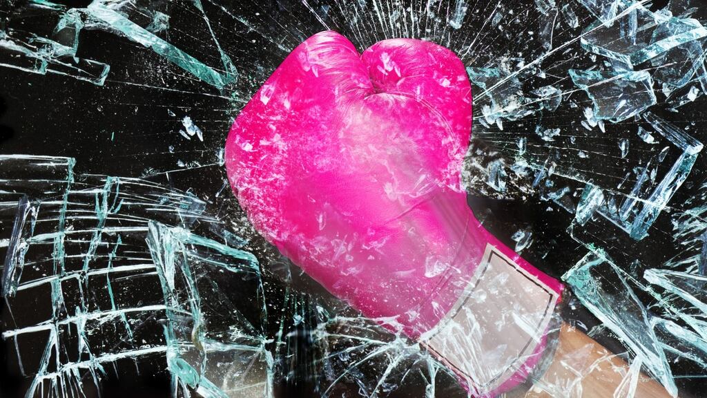 Shattering: it’s 40 years since the term “the glass ceiling” was coined. Unfortunately, it’s still there.