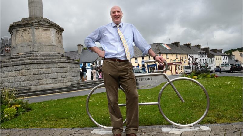 Simon Wall: ‘In an historical context, Irish towns and villages have been the economic beacons of their hinterlands.’ Photograph: Dara Mac Dónaill