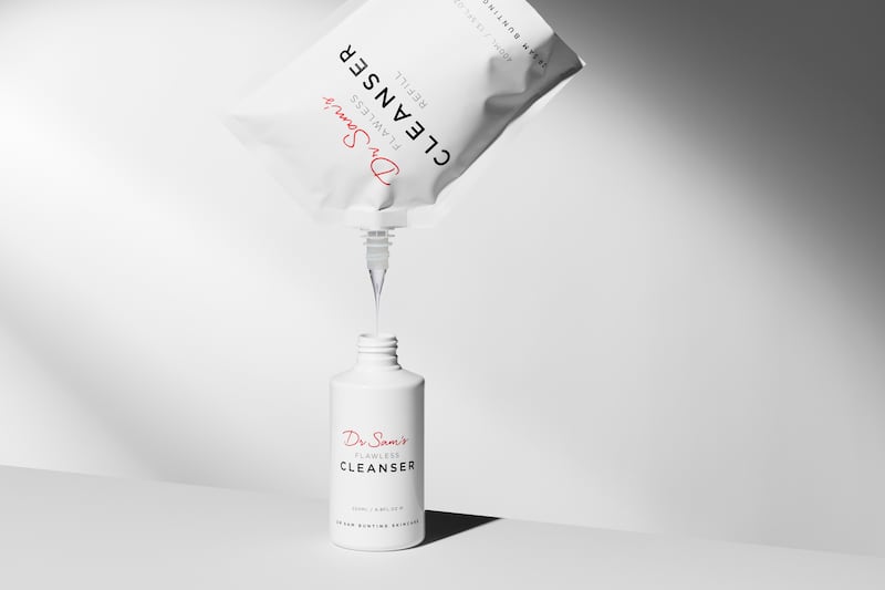 The Dr Sam’s brand launched in 2018 with just one product: the Flawless Cleanser