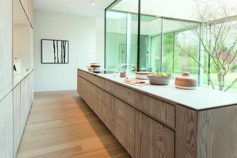 This Nordic oak engineered floor comes in lacquered or oiled finishes and costs €136 per sq m, fitted from Navan-based Grain & Groove