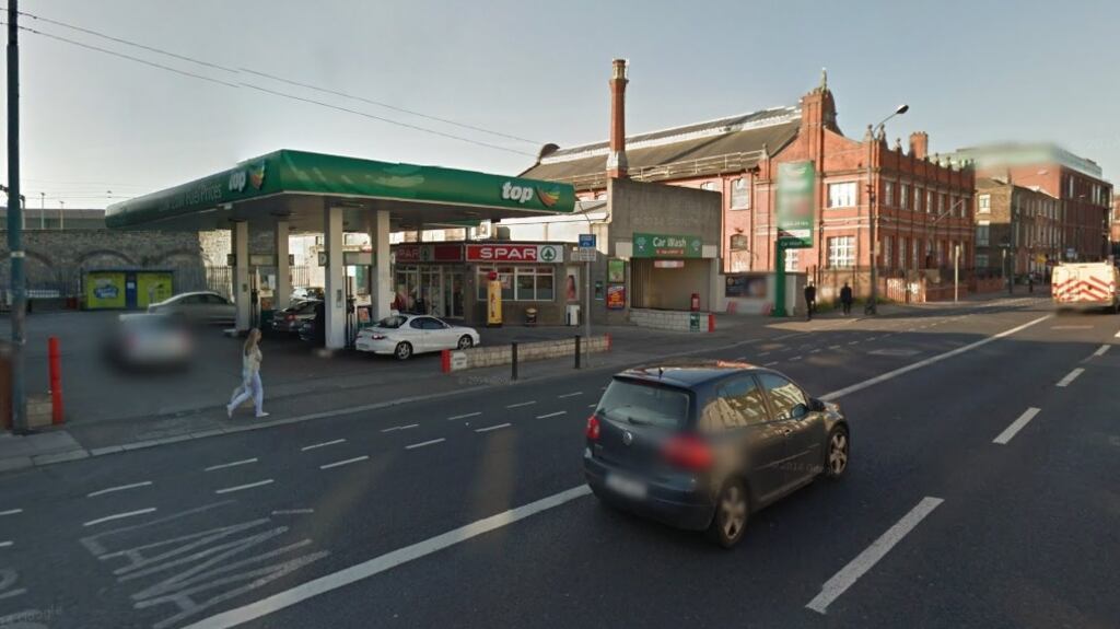The Spar Store at the Top Service Station on Amiens Street, Dublin. Photograph: Google Street View