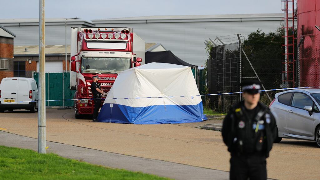The eight women and 31 men had arrived in England last October on a ferry from Zeebrugge in Belgium.