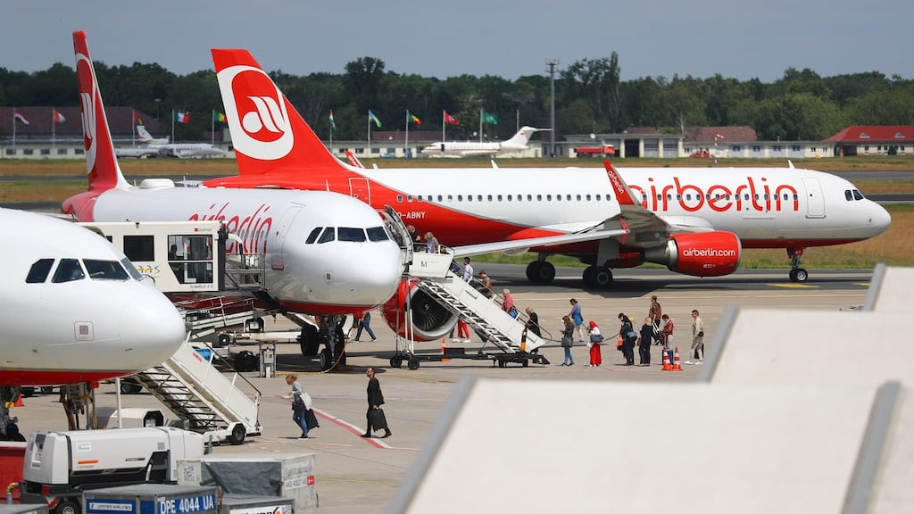 Air Berlin filed for bankruptcy protection on Tuesday after shareholder Etihad Airways withdrew funding. Photograph: Reuters