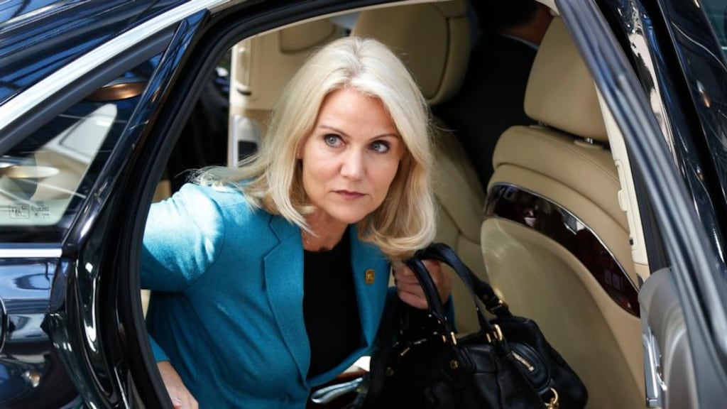 Denmark’s prime minister Helle Thorning-Schmidt is the presumed favourite to be the next European Council president. Photograph: Pascal Rossignol/Reuters