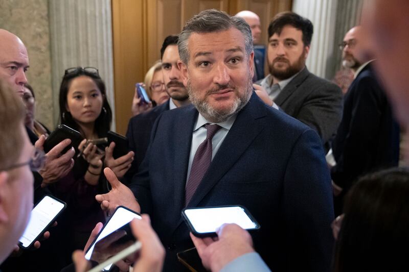 Texas senator Ted Cruz. Photograph: Michael Reynolds/EPA-EFE