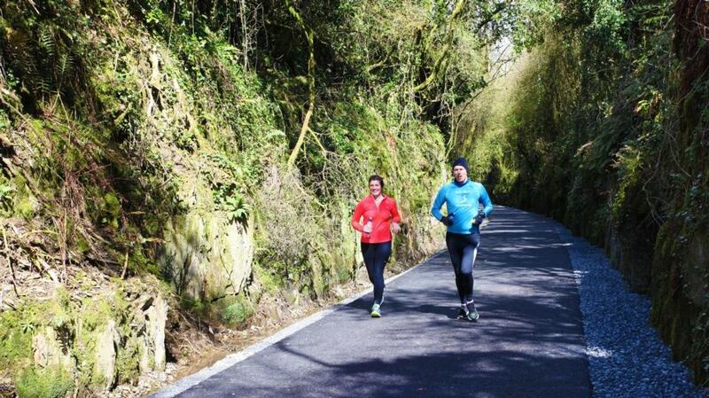 The 46km Waterford Greenway follows an old railway line between Waterford and Dungarvan