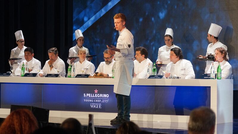 Mark Moriarty, winner of the San Pellegrino Young Chef 2015 award, explains his dish