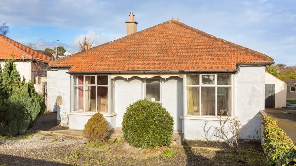 Ormiston, a detached three-bedroom bungalow on Putland Road, Bray, Co Wicklow, sold for €400,000.